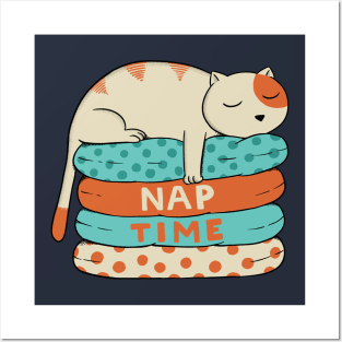 Cat nap time Posters and Art